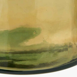 Pacific Lifestyle Amber Recycled Glass Bottle Vase - thumbnail 4