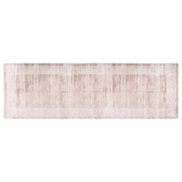 Berkfield Durable Rug Washable 80X300 Cm Beige Anti Slip - thumbnail 2