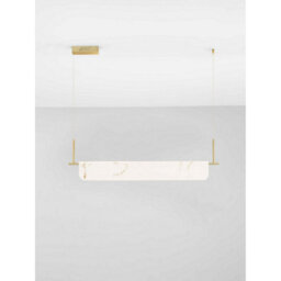 Luminosa Lighting Luminosa Aider Bar Pendant Ceiling Light Brass Gold Triac Dimmable Led 35W 2219Lm 3000K - thumbnail 3