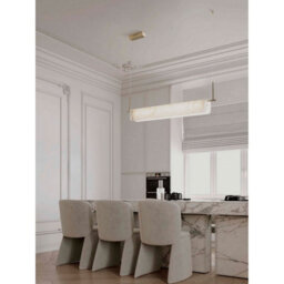Luminosa Lighting Luminosa Aider Bar Pendant Ceiling Light Brass Gold Triac Dimmable Led 35W 2219Lm 3000K - thumbnail 2