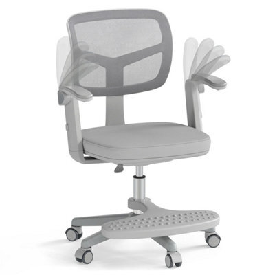 Adjustable Kids Desk Chair Grey - image 1