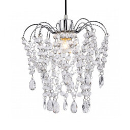 Innoteck Luxury Chandelier Style Teardrop Pendant Lightshade - thumbnail 1