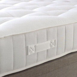 Divan Base Direct Shire Essentials 1000 Pocket Sprung Tufted Divan Bed Set 4Ft Small Double 4 Drawers- Wool Bronze - thumbnail 4