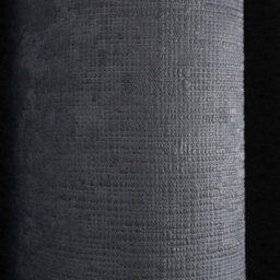 Fusion Strata Charcoal Triple-Woven Dimout Eyelet Curtains - thumbnail 5