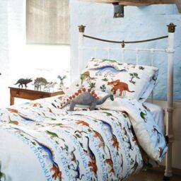 Emma Bridgewater Dinosaurs Blue Single Bedding Set - thumbnail 2
