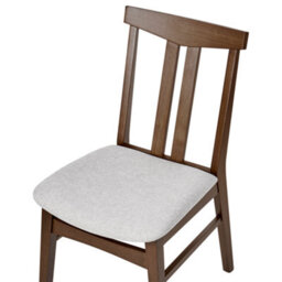 Beliani Set Of 2 Dining Chairs Avalon Wood Light Grey - thumbnail 7