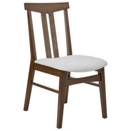 Beliani Set Of 2 Dining Chairs Avalon Wood Light Grey - thumbnail 4