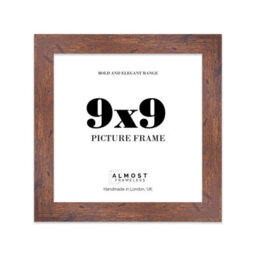"11X11"" Silver Picture Frame - 11X11"" Square Frame With 7X7"" Mount For 11X11""/7X7"" Pictures Luxurious Style Thin Edge, 1 Pack" - thumbnail 1