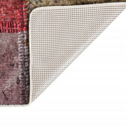 Walplus Rug Washable Patchwork 80X150 Cm Multicolour Anti Slip - thumbnail 4