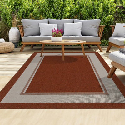 Homeart Outdoor Rugs Easy Cleaning Area Rugs For Balcony,garden,picnic,uv Weather Resistant Terra Cream, 80 X 150 Cm - image 1