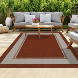 Homeart Outdoor Rugs Easy Cleaning Area Rugs For Balcony,garden,picnic,uv Weather Resistant  Terra Cream, 80 X 150 Cm