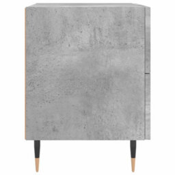Berkfield Bedside Cabinet Concrete Grey 40X35X47.5 Cm Engineered Wood - thumbnail 7