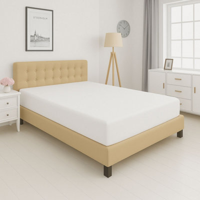 40 Cm Extra Deep Fitted Sheet Single, Double, King, Super King Sizes Bed Sheets - image 1