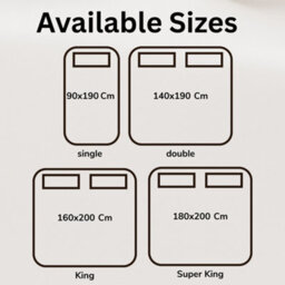 40 Cm Extra Deep Fitted Sheet Single, Double, King, Super King Sizes Bed Sheets - thumbnail 4