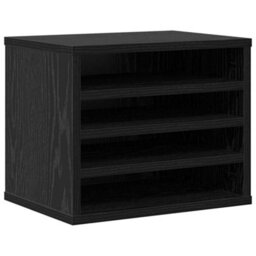 Walplus Desk Organiser Black Oak 36 X 26 X 29.5 Cm Engineered Wood - thumbnail 2