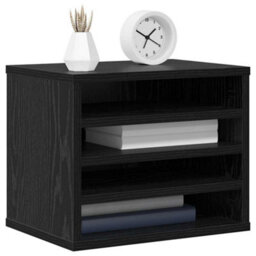 Walplus Desk Organiser Black Oak 36 X 26 X 29.5 Cm Engineered Wood - thumbnail 3