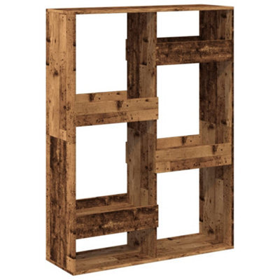 Berkfield Classic Room Divider Old Wood 100X33X135 Cm Engineered Wood - image 1