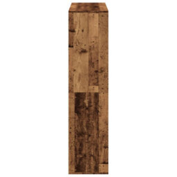 Berkfield Classic Room Divider Old Wood 100X33X135 Cm Engineered Wood - thumbnail 5