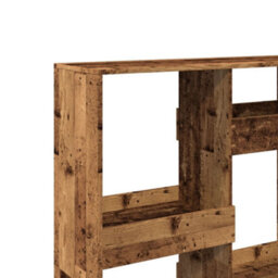 Berkfield Classic Room Divider Old Wood 100X33X135 Cm Engineered Wood - thumbnail 7
