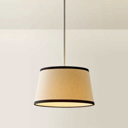 Valuelights Aspen Small Black Trim Tapered Lamp Shade (D)25Cm - thumbnail 6