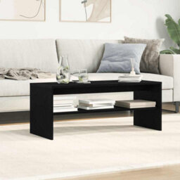 Berkfield Durable Tv Cabinet Black Oak 100X40X40 Cm Engineered Wood - thumbnail 3