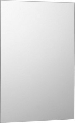 45 X 30Cm Rectangle Frameless Bathroom Mirror Wall Hanging Fittings Not Included - image 1