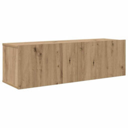 Berkfield Wall-Mounted 8 Pcs Artisan Oak 100 X 30 X 30 Cm Engineered Wood - thumbnail 8
