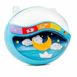 Baby Cot Clip In Lamp With Musical Soother - Blue - thumbnail 2
