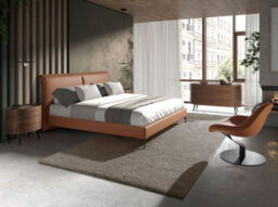 Angel Cerda Elegant Walnut And Black Steel Chest Of Drawers For Modern Bedrooms - thumbnail 6