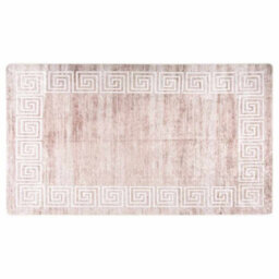 Berkfield Durable Rug Washable 190X300 Cm Beige Anti Slip - thumbnail 2