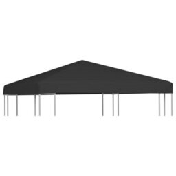 Walplus Gazebo Top Cover 270 G/ma 3X3 M Black - thumbnail 2