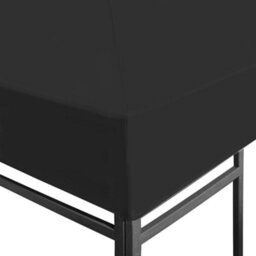 Walplus Gazebo Top Cover 270 G/ma 3X3 M Black - thumbnail 4