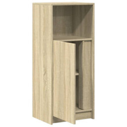 Berkfield Sideboard With Led Sonoma Oak 42.5X34X100 Cm Engineered Wood - thumbnail 7