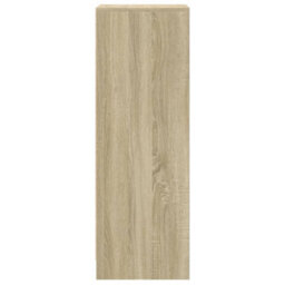 Berkfield Sideboard With Led Sonoma Oak 42.5X34X100 Cm Engineered Wood - thumbnail 8