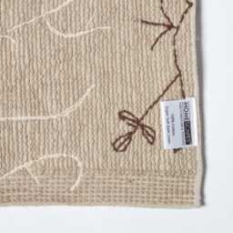 Homescapes Beige Damask Cotton Bath Mat - thumbnail 5