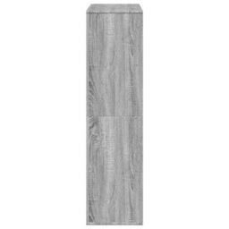 Berkfield Bookcase Grey Sonoma 100X33X125.5 Cm Engineered Wood - thumbnail 5