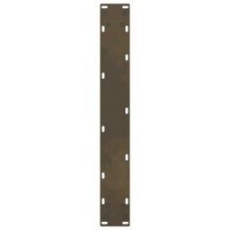 Berkfield Bar Table Legs Natural Steel 2 Pcs 60X(110-111) Cm Steel - thumbnail 7