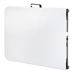 Astano Plastic White Foldable 6 Seater Rectangular Dining Table - thumbnail 4