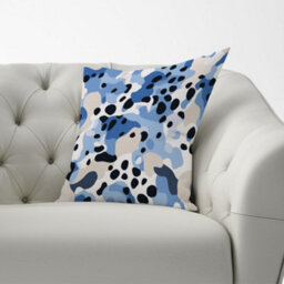 Warren Reed Designer Dragon On A Beach Holiday Cushions 60Cm X 60Cm - thumbnail 2