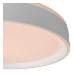 Lucide Nuria Modern Flush Ceiling Light 40Cm - Led Dim. - 1X24W 2700K - 3 Stepdim - White - thumbnail 8