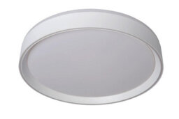 Lucide Nuria Modern Flush Ceiling Light 40Cm - Led Dim. - 1X24W 2700K - 3 Stepdim - White - thumbnail 2