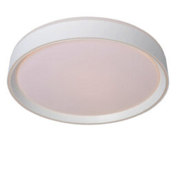 Lucide Nuria Modern Flush Ceiling Light 40Cm - Led Dim. - 1X24W 2700K - 3 Stepdim - White - thumbnail 5