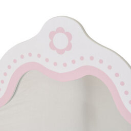 Liberty House Toys Kid's White & Pink Dressing Table And Chair Set - thumbnail 6
