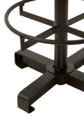 Orsina Premium Brown Leather Bar Stool, Comfortable Design Modern Bar Stool, Durable Bar Stool For Bedroom - thumbnail 3