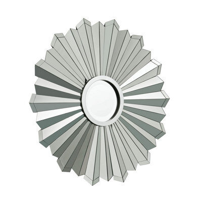 Orsina Flare Sunburst Design Accent Mirror