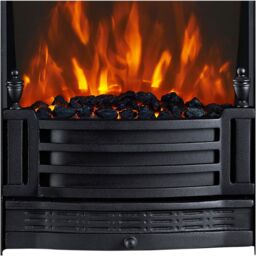 Focal Point Finsbury 2Kw Cast Iron Effect Inset Electric Fire (H)59.6Cm (W)48.5Cm (D)15.4Cm - thumbnail 4