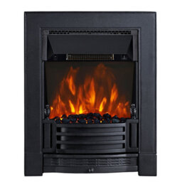 Focal Point Finsbury 2Kw Cast Iron Effect Inset Electric Fire (H)59.6Cm (W)48.5Cm (D)15.4Cm - thumbnail 1