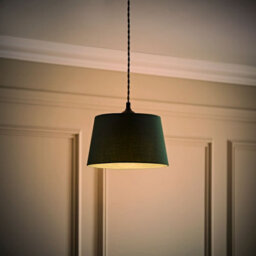 Valuelights Aspen Small Green Tapered Ceiling Lamp Shade (D)25Cm - thumbnail 5