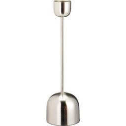 Urbn-Living Urbnliving 35Cm Silver Metal Taper Candlestick Bell Candle Holder Stand Wedding Centrepiece Display