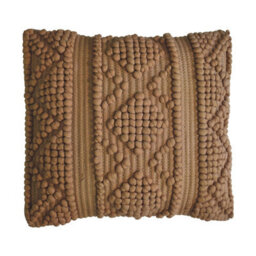 Artisan Furniture Solid Wood Nola Cushion Set Of 2 - Coffee - thumbnail 2